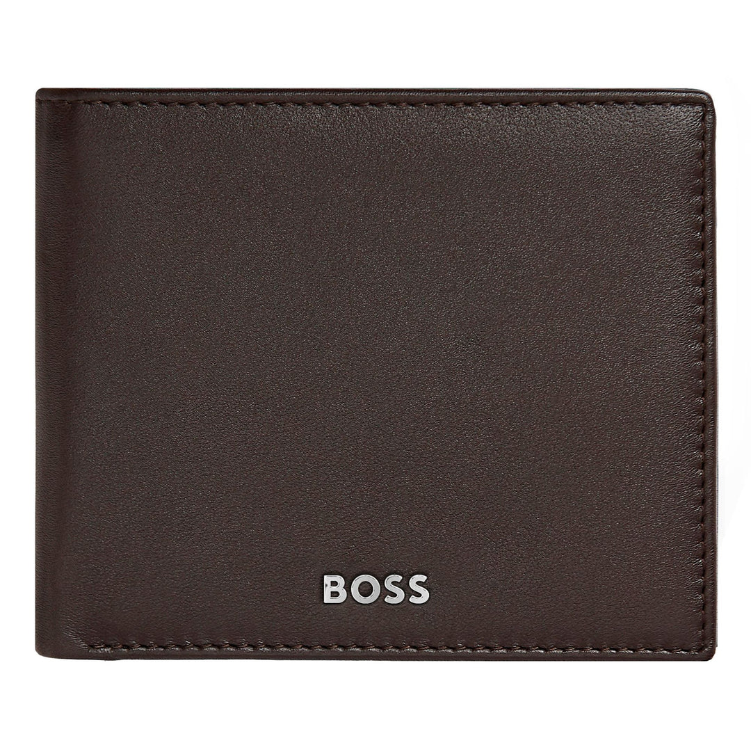 Hugo Boss Geldbrieftasche mit Klappe Classic Smooth Brown HLN403Y