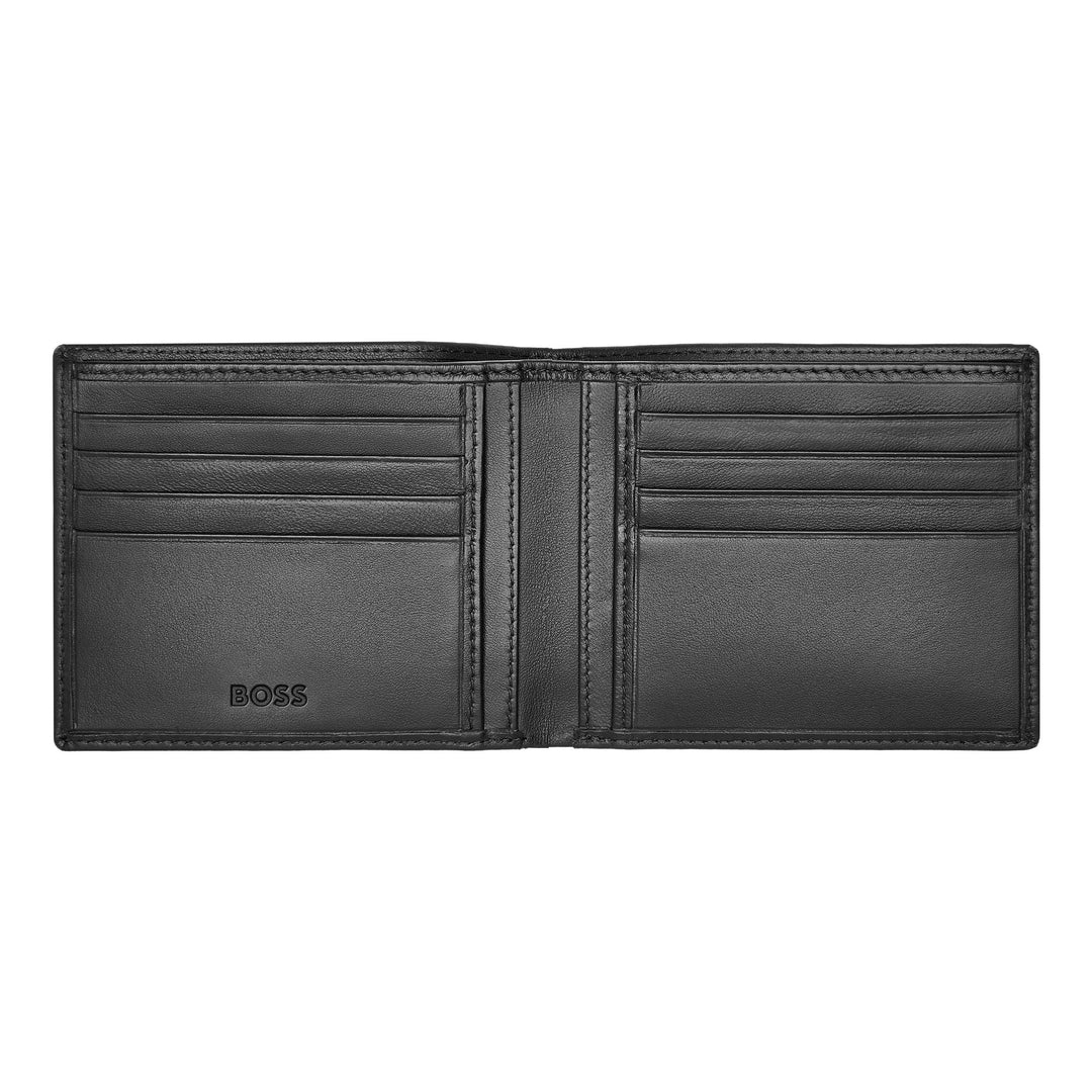 Hugo Boss Portafoglio Classico Liscio Nero HLW403A