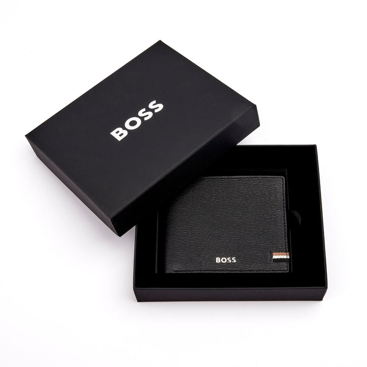 Hugo Boss Flap Wallet Iconic Schwarz HLY421A