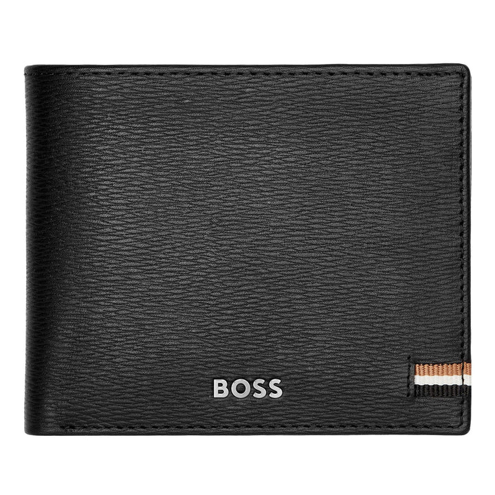 Hugo Boss Flap Wallet Iconic Schwarz HLY421A