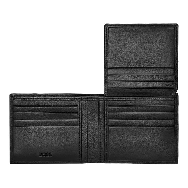 Hugo Boss Flap Wallet Iconic Schwarz HLY421A