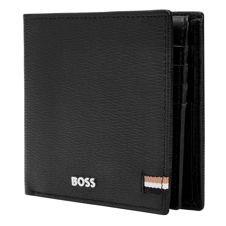 Hugo Boss Flap Wallet Iconic Schwarz HLY421A