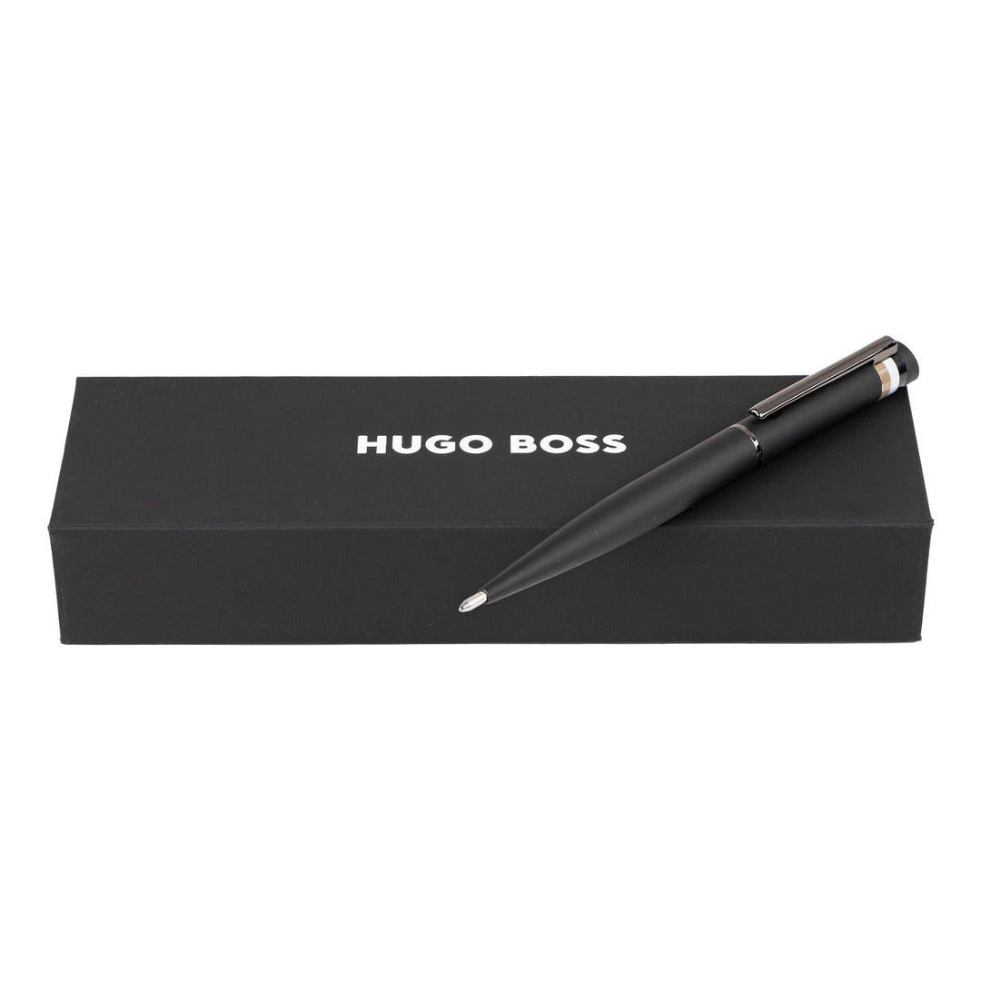 Hugo Boss Ballpoint Pen Loop Black Iconic HSG3524A