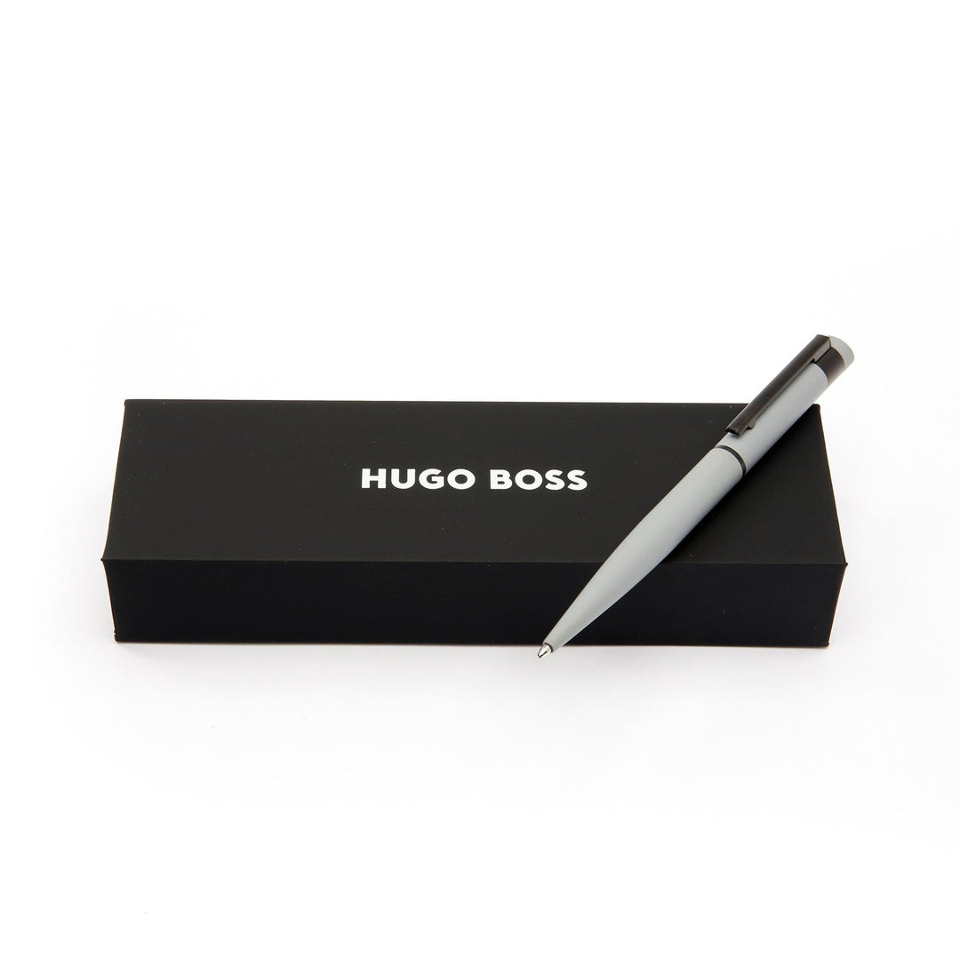 Stylo à bille Hugo Boss Loop Gris Mat HSG4634K