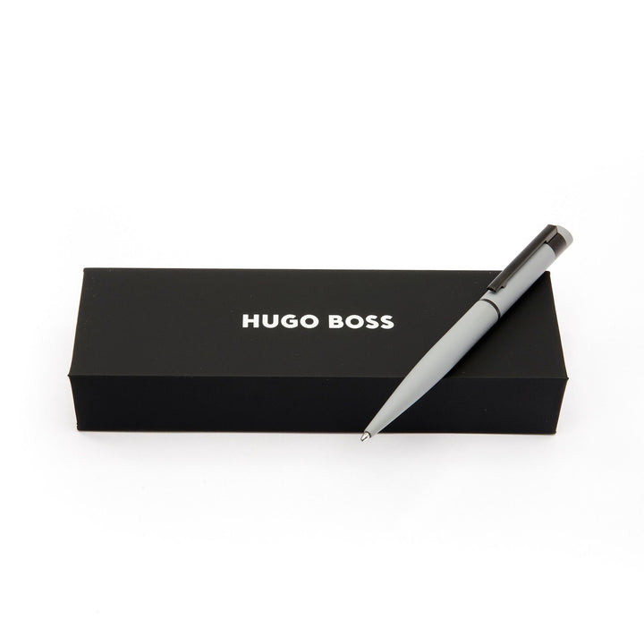 Stylo à bille Hugo Boss Loop Gris Mat HSG4634K
