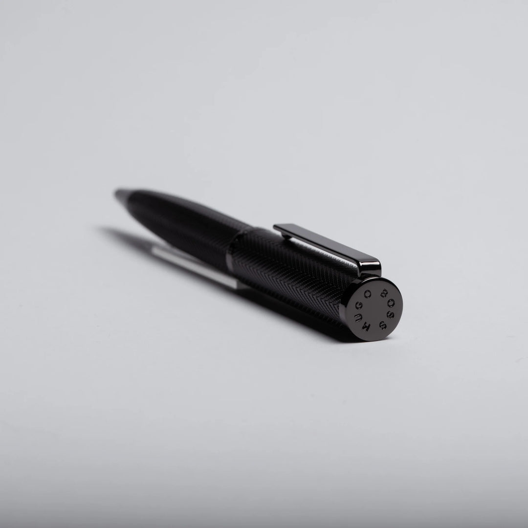 Hugo Boss Salringbone Gun HSI1064D stylo mural