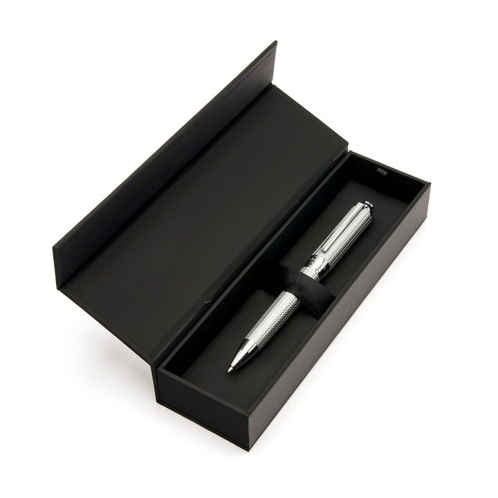 Hugo Boss Elemental Silver ballpoint pen HSI4654C