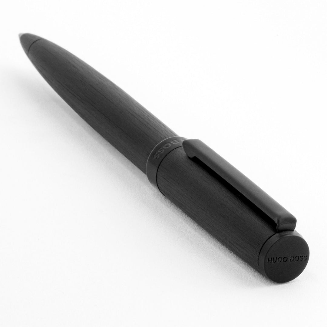 Hugo Boss Kugelschreiber Gear Brushed Black HSK4414A
