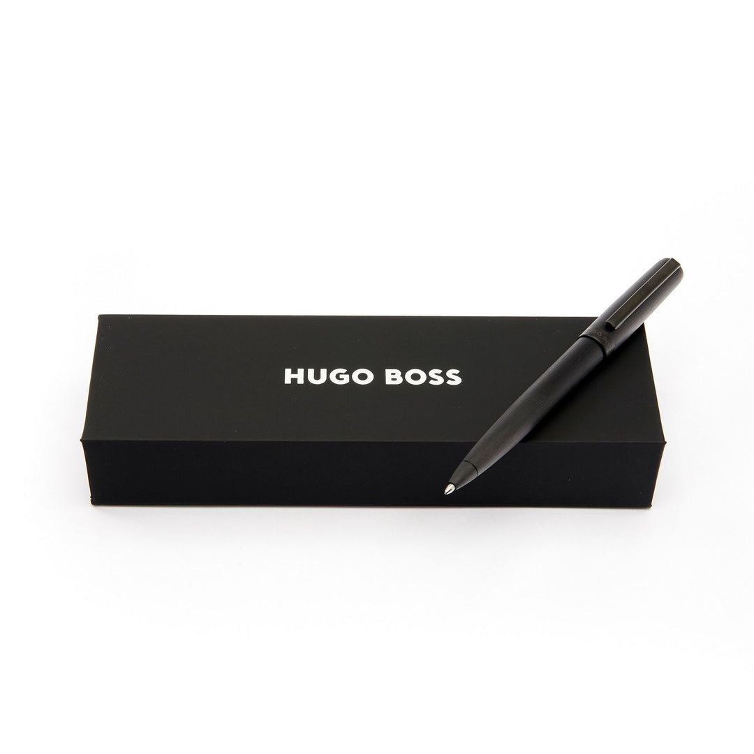 Hugo Boss Kugelschreiber Gear Brushed Black HSK4414A