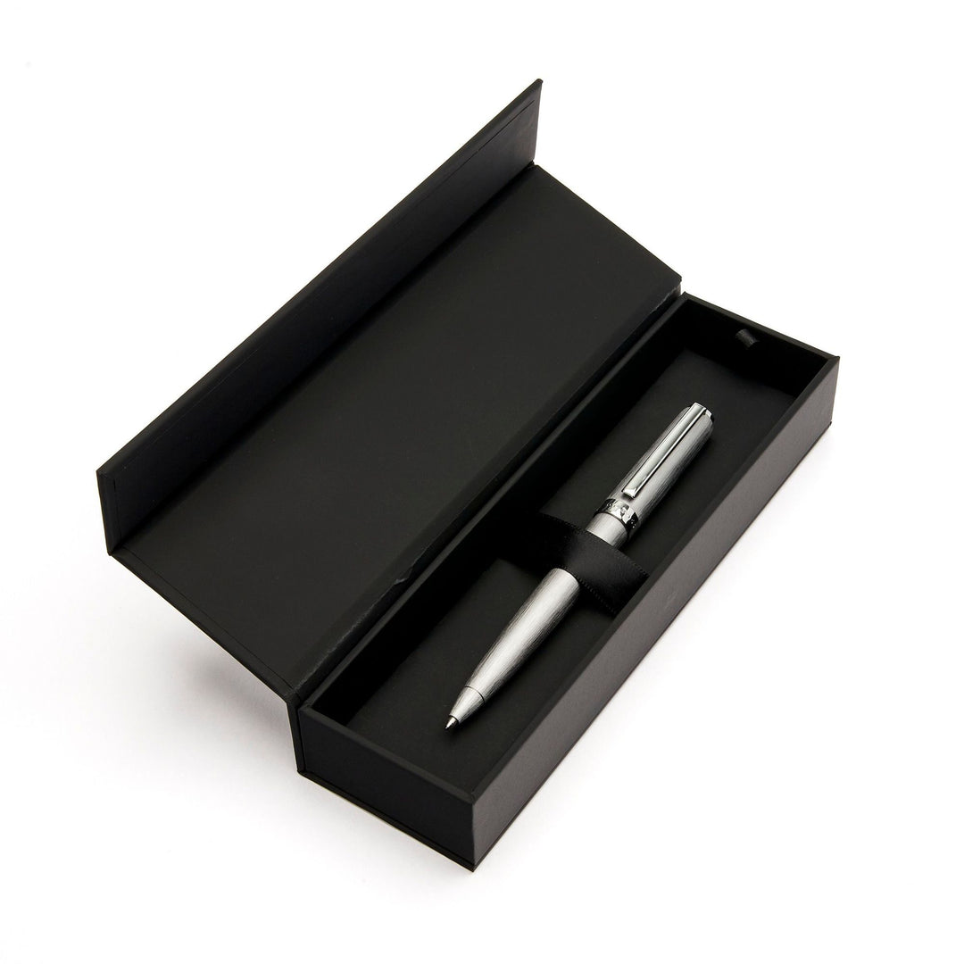 Stylo à bille Hugo Boss Gear Chrome brossé HSK4414B