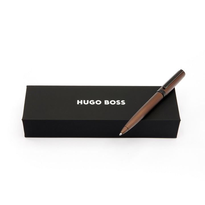 Hugo Boss Kugelschreiber Gear Brushed Khaki HSK4414T