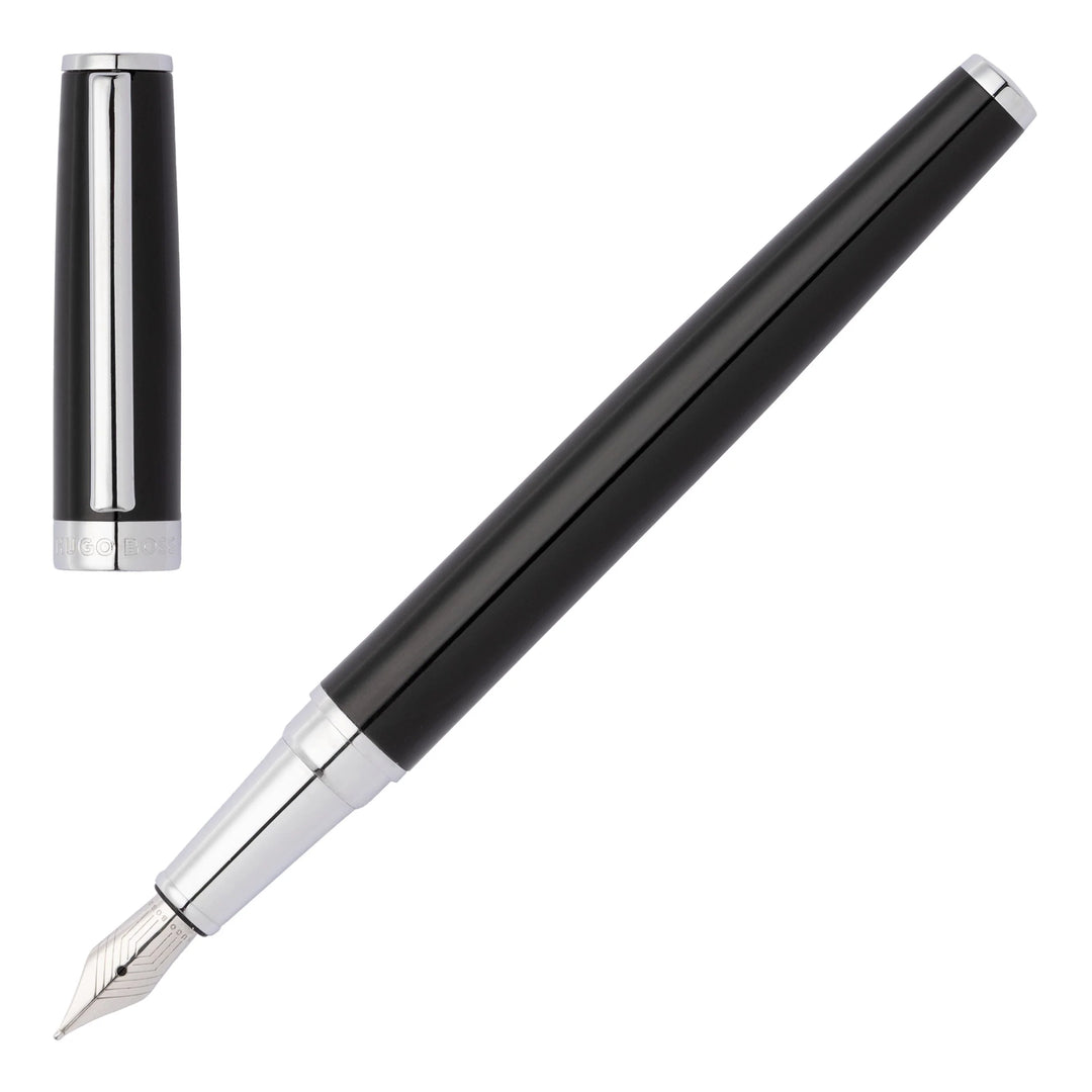 Hugo Boss Penna stilografica Gear Icon Nero HSN2542A