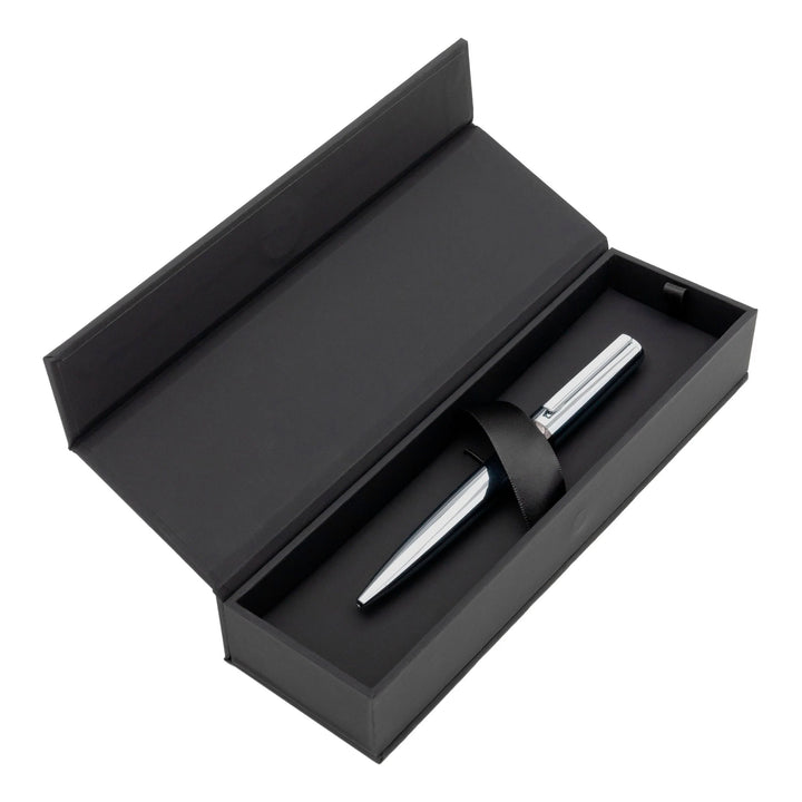 Hugo Boss Penna a sfera Gear Metal Chrome HSN9674B