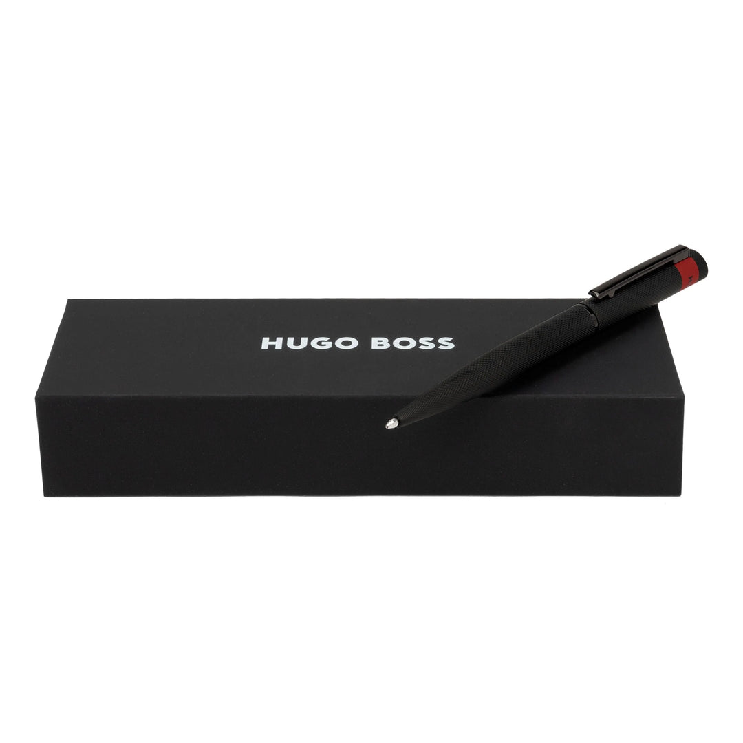 Hugo Boss Penna a sfera Loop Diamond Nero HSW3674A