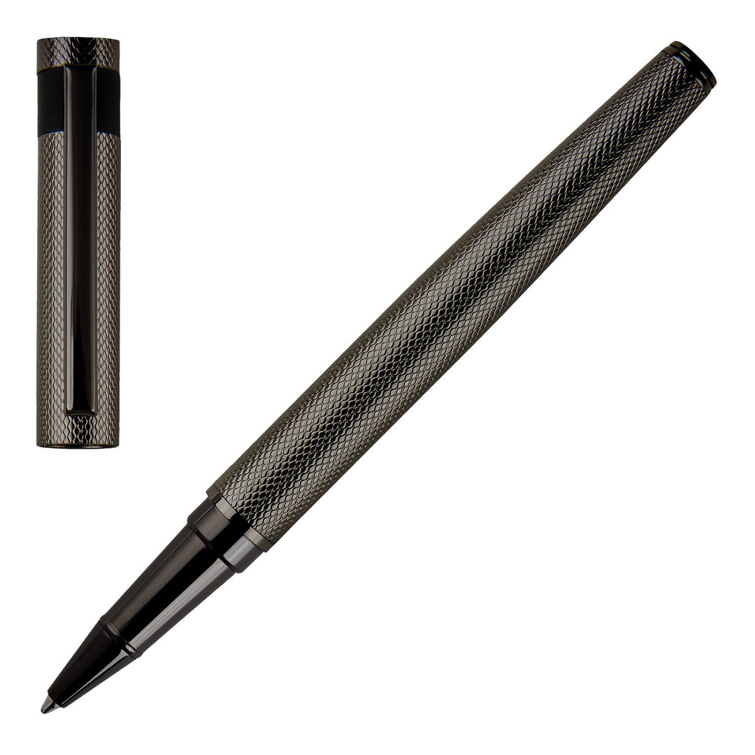 Hugo Boss Penna a sfera Loop Diamond Gun HSW3675D