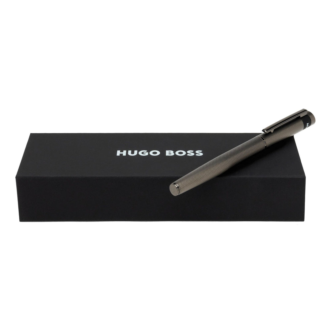 Hugo Boss Penna a sfera Loop Diamond Gun HSW3675D