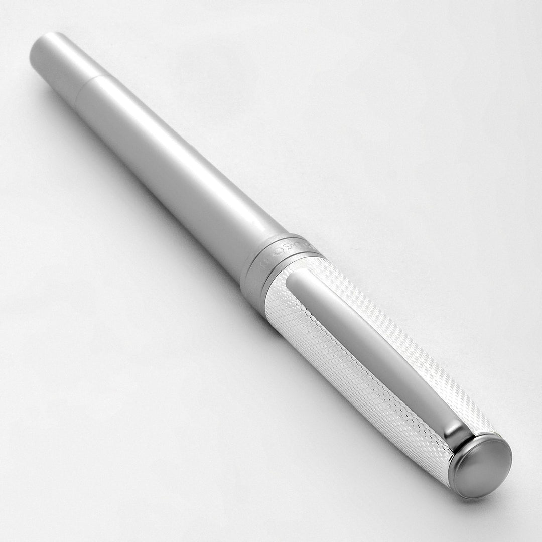 Stylo plume Hugo Boss Essential Métal Argent HSY4872C