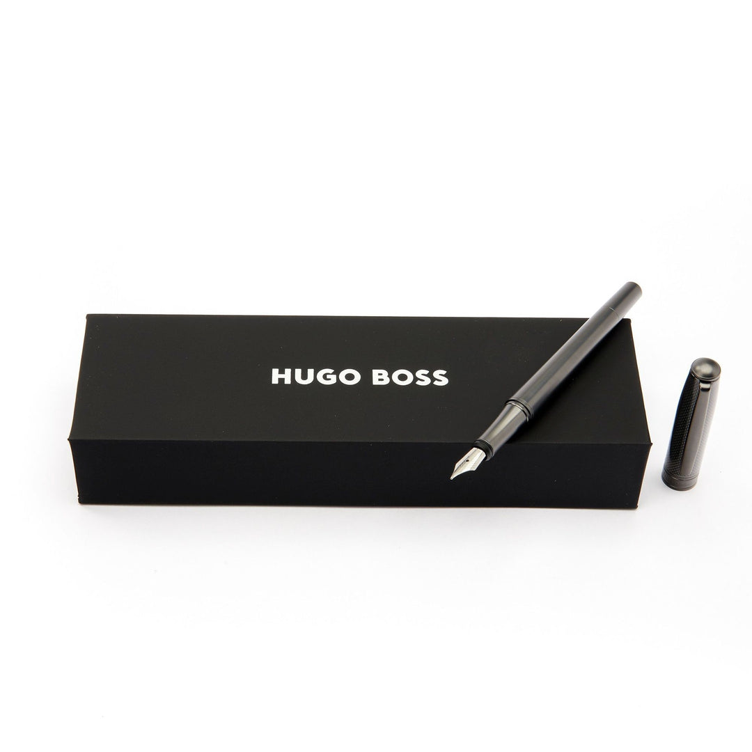 Hugo Boss Penna stilografica Essential Metal Gun HSY4872D