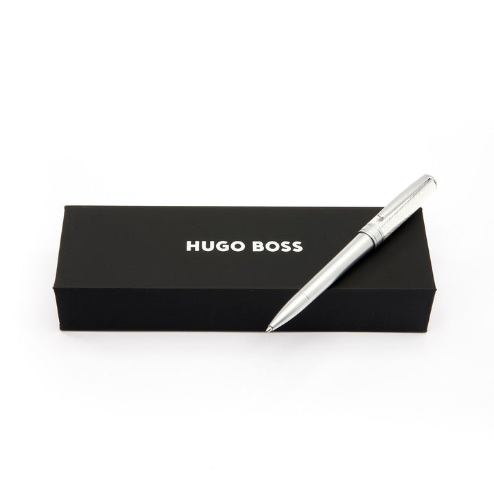Hugo Boss Essential Metal Silver Kugelschreiber HSY4874C