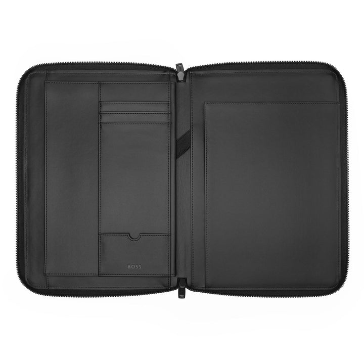 Hugo Boss A4 Konferenzmappe Arche Schwarz HTF413A