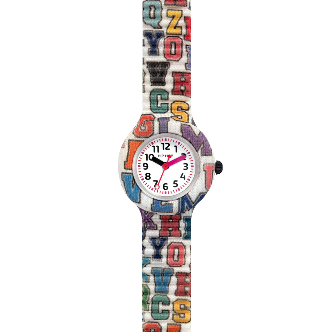 Hip hop prelppy kids fun collection clock 28mm hwu1238