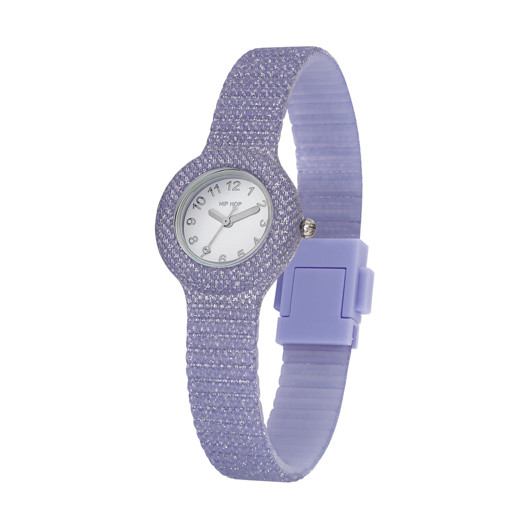 Hip Hop Lilac Shimmer Crush Collection 28 mm HWU1246 Watch Watch