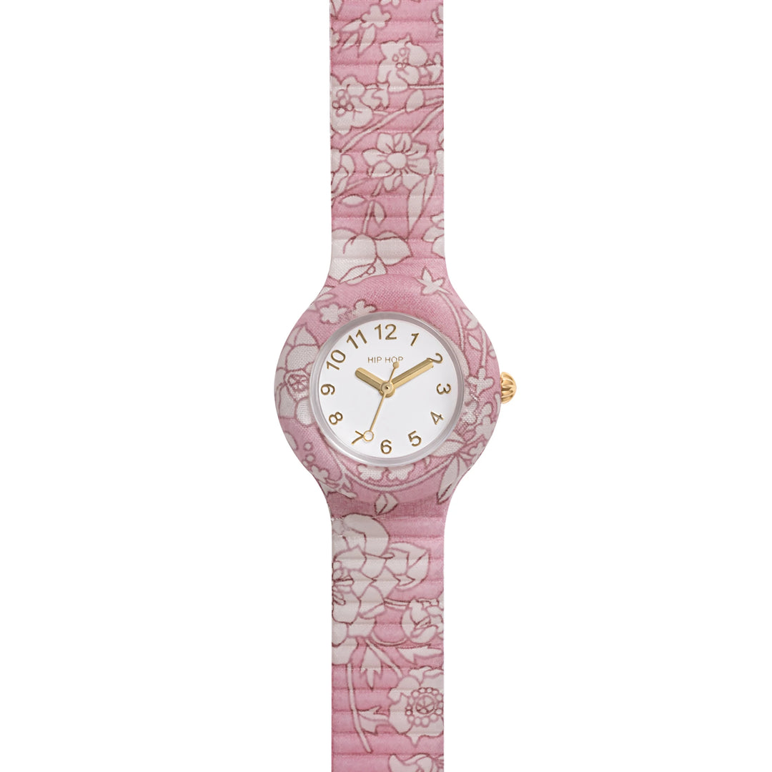 Hip Hop Corloge d'hiver Pink Hiver Blossom 28 mm HWU1250