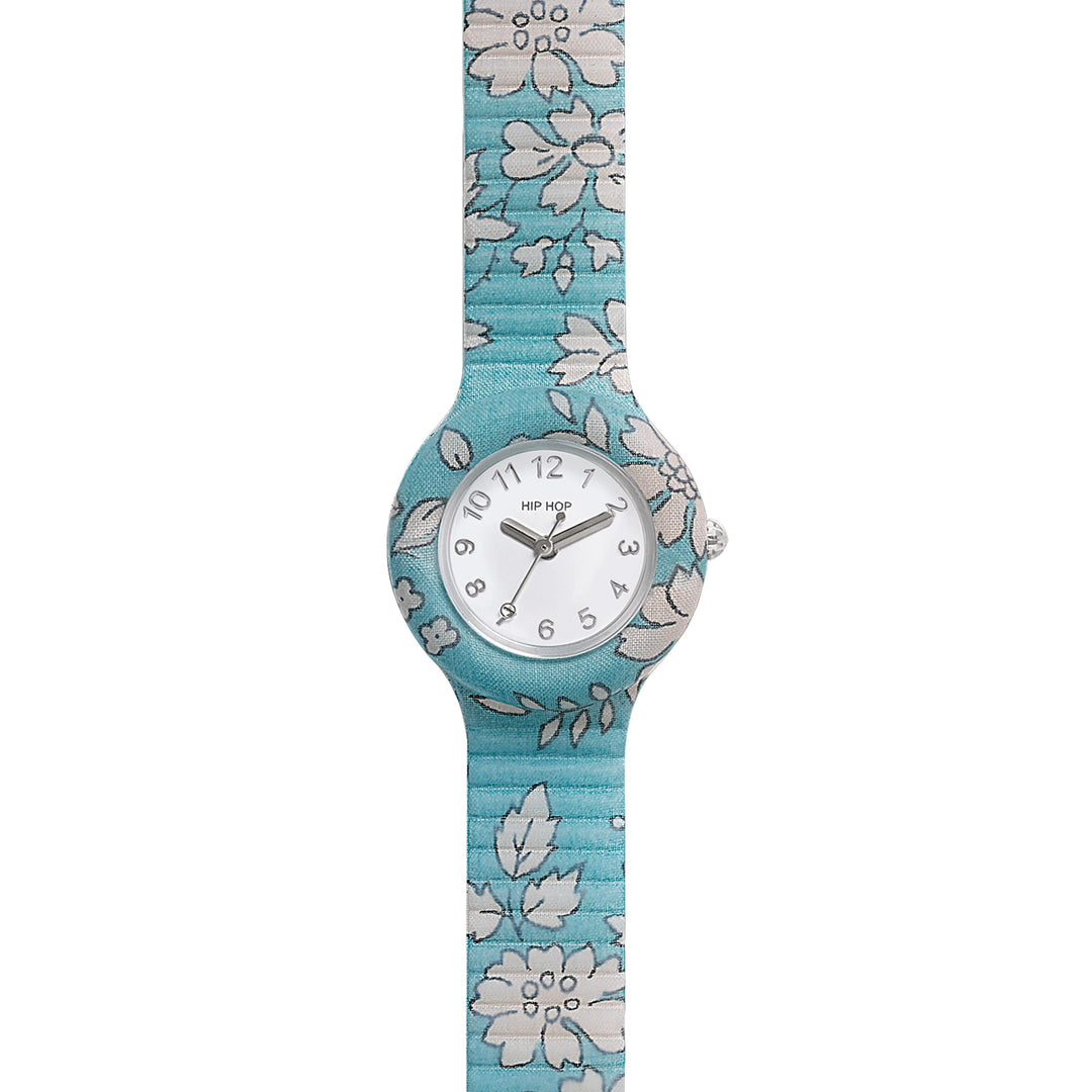 Hip Hop orologio LIGHT BLUE Winter Blossom Collection 28mm HWU1251