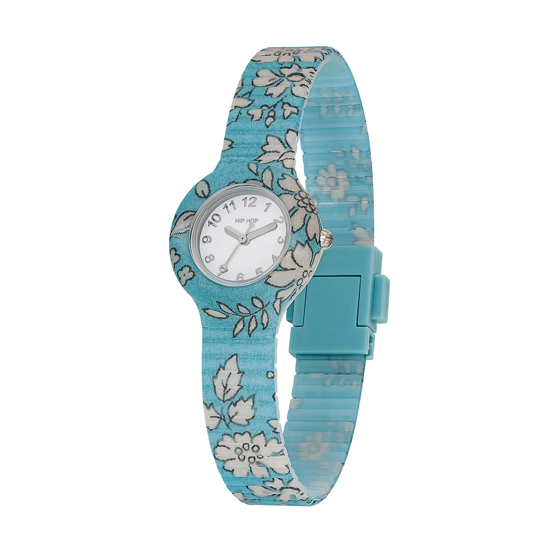 Hip Hop orologio LIGHT BLUE Winter Blossom Collection 28mm HWU1251