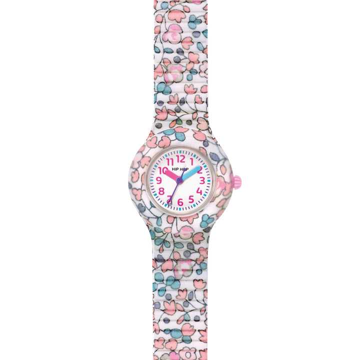 Hip Hop orologio Flower Power Pink 28mm HWU1269