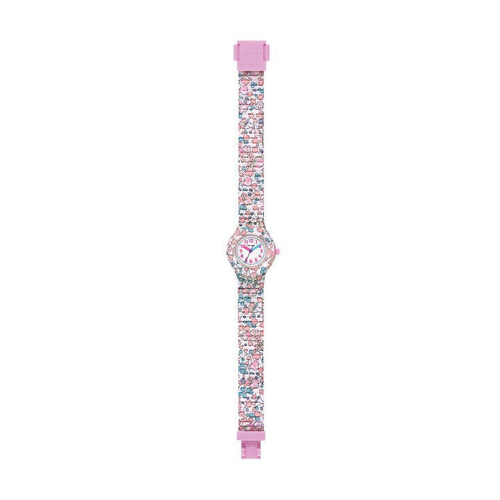 Hip Hop orologio Flower Power Pink 28mm HWU1269