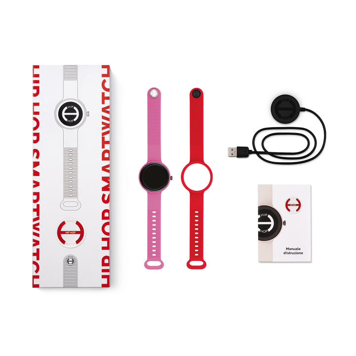 Hip-Hop-Smartwatch Pink Bubble/Red Hero.Next 41 mm HWU1312