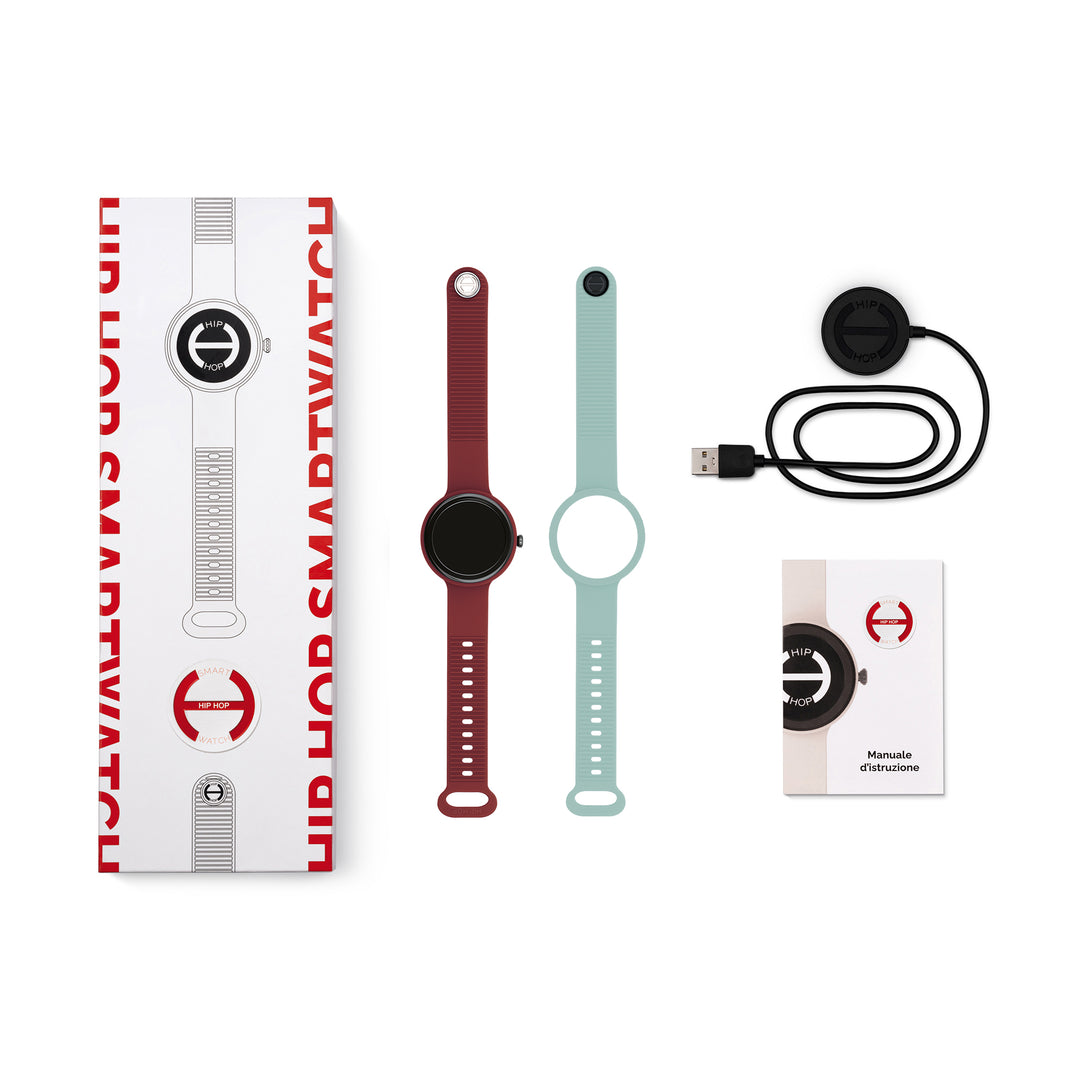 Hip Hop smartwatch Bordeaux/Azzurro Hero.Next 41mm HWU1316