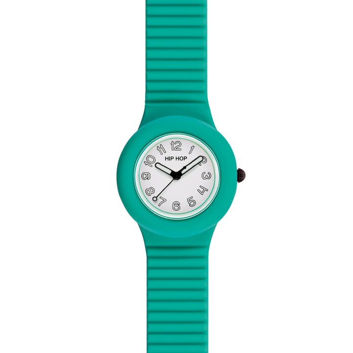Hip Hop orologio Numbers Collection Verde Acqua 34mm HWU1330