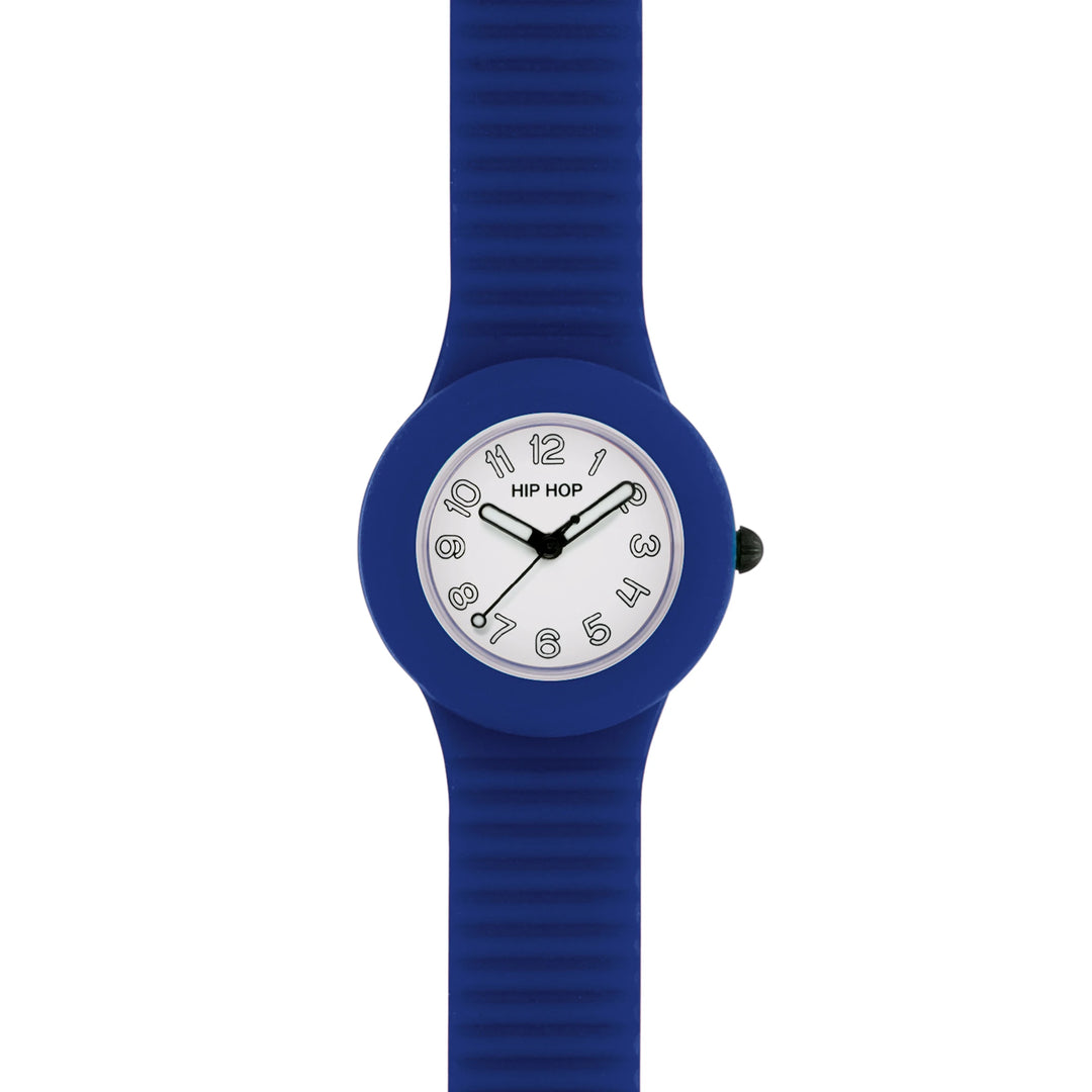 Montre Hip Hop Collection Numéros Bleu Électrique 32mm HWU1331