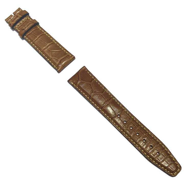 IWC Spezzoni Standard Breaky Mopian Brown Alligator 20/18 für Ardiiglione IWA11536 Schnalle