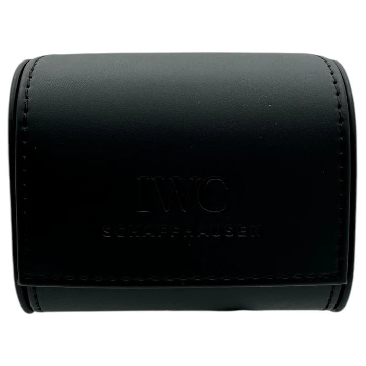 IWC black leather watch box IWIWA68258