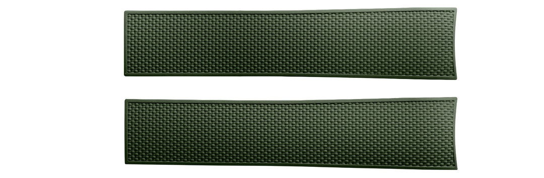 Longines green rubber strap 21/19 for Hydroconquest L682158036
