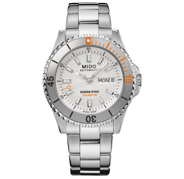 Montre Mido Ocean Star 200 41mm automatique acier argenté M026.930.11.031.00