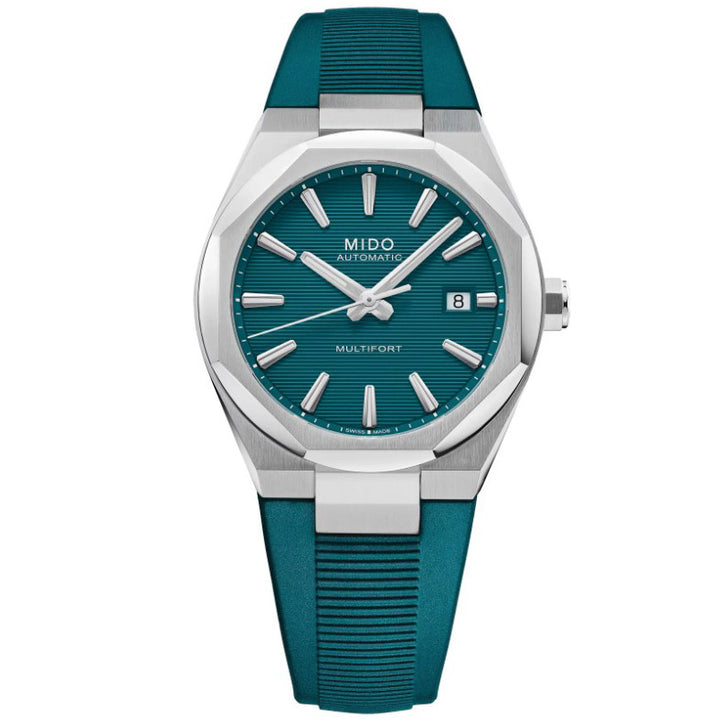 Mido Uhr Multifort 8 One Crown grün 40mm Automatik Stahl M055.507.17.091.00