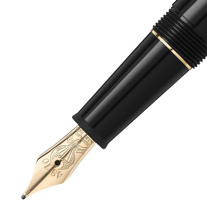 Montblanc fountain pen Meisterstück Around The World in 80 days anthracite tip M 128472