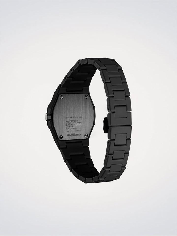 D1 Milano Dark Pulse Polykarbonuhr 32 mm D1-NCBJ07