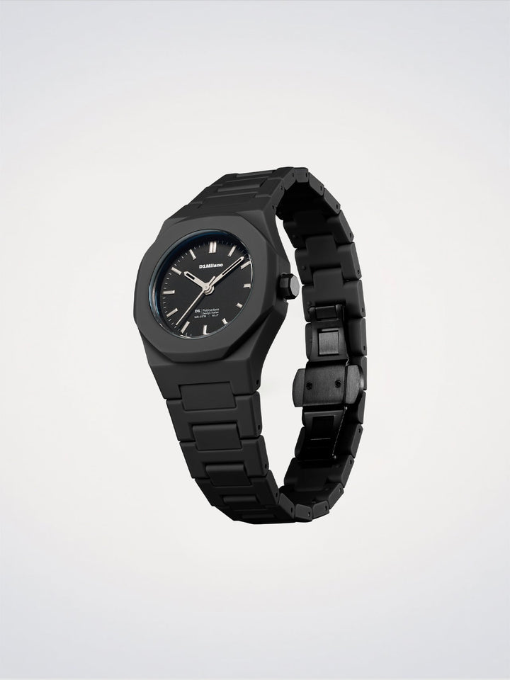 D1 Milano Dark Pulse Polykarbonuhr 32 mm D1-NCBJ07