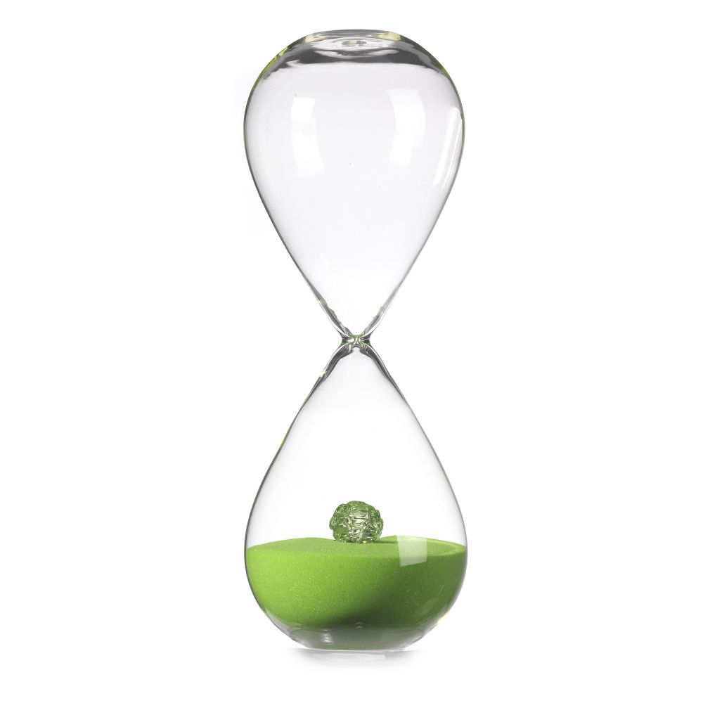 Sablier Onlylux The Love Knot vert h. 26cmOL02860