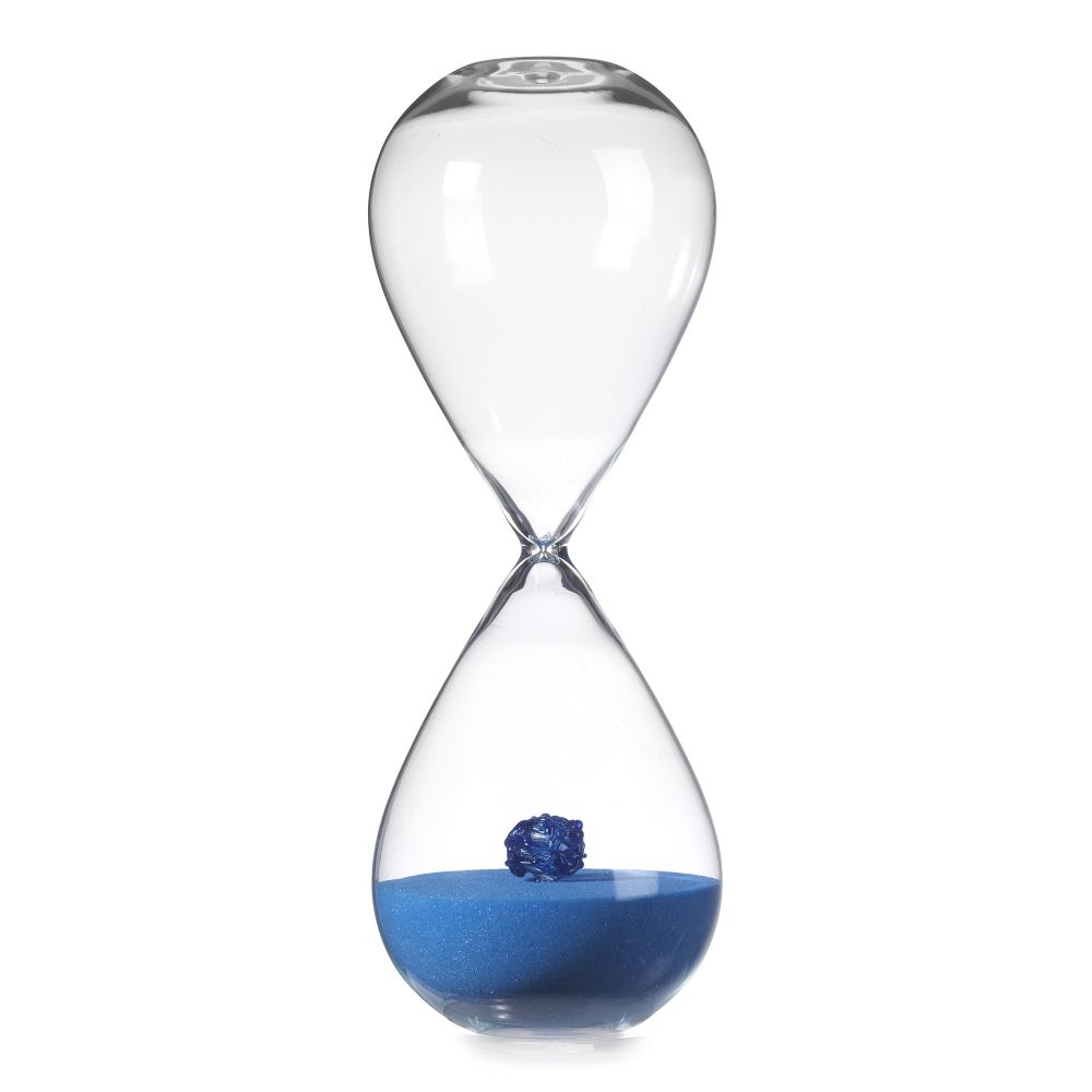 Onlylux clessidra Il Nodo dell’Amore blu h. 26cm OL02864