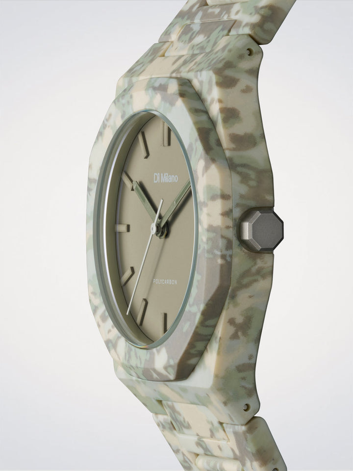 D1 Milano Forest Camo Polycarbon 40,5 mm D1-PCBJ38
