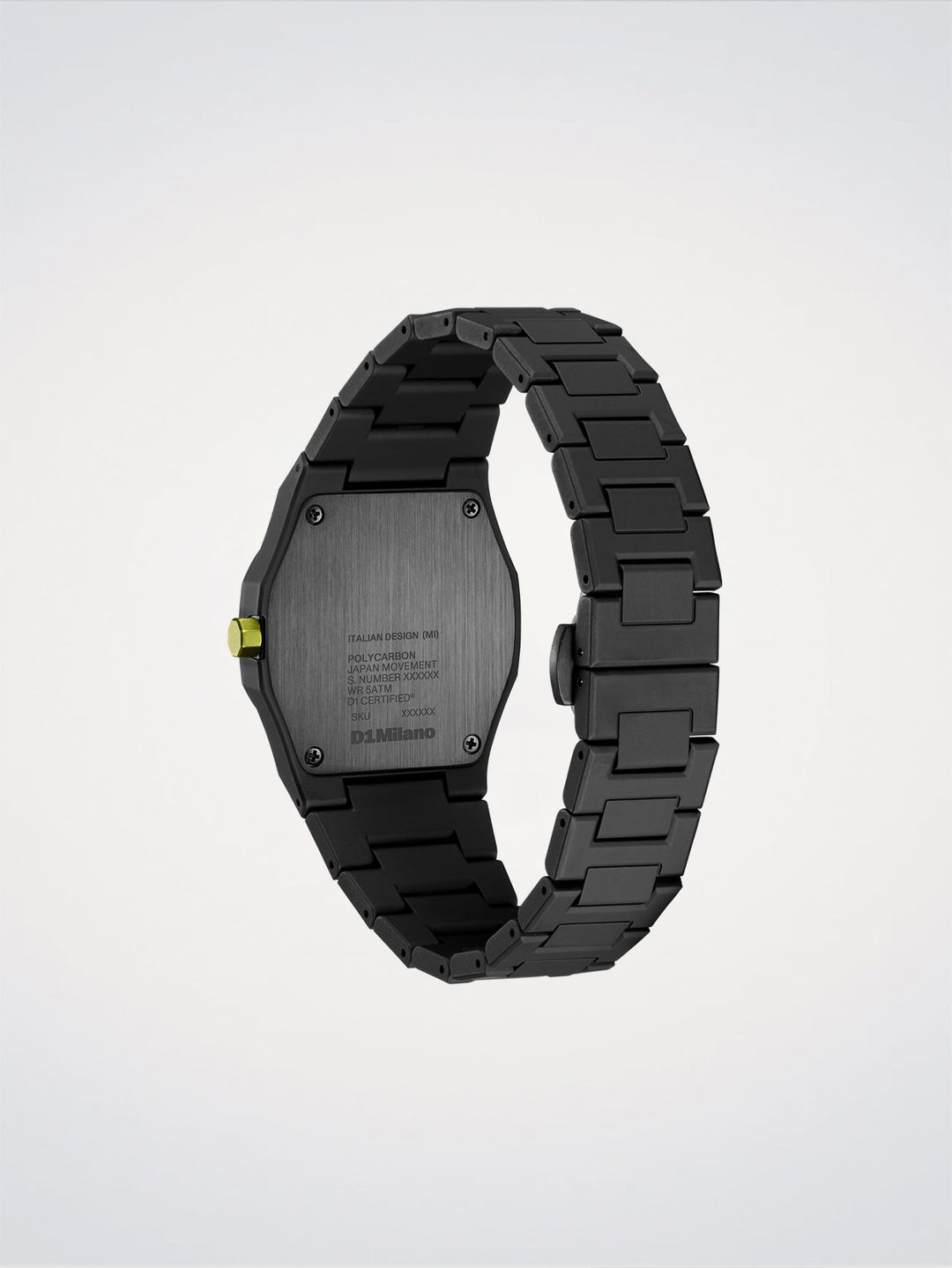 D1 Milano Spectrum Shift Watch Polycarbon 40.5 mm D1-PCBJ47