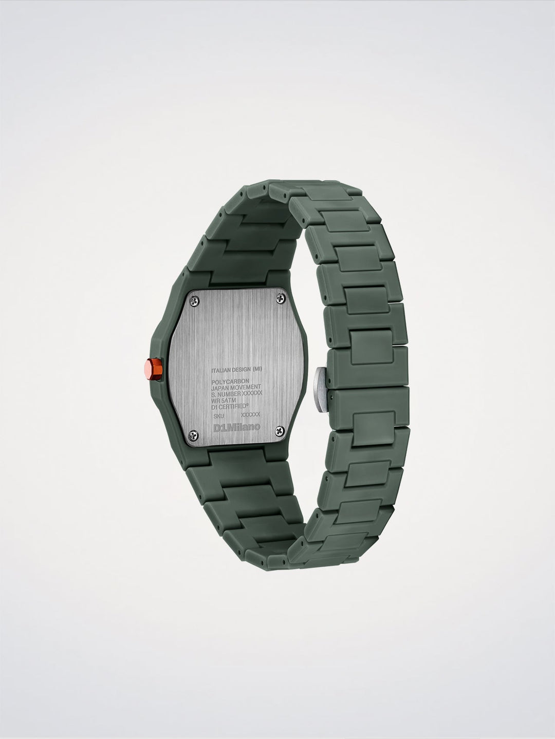 D1 Milano Alpha Contrast Polycarbon Watch 40.5 mm D1-PCBJ48