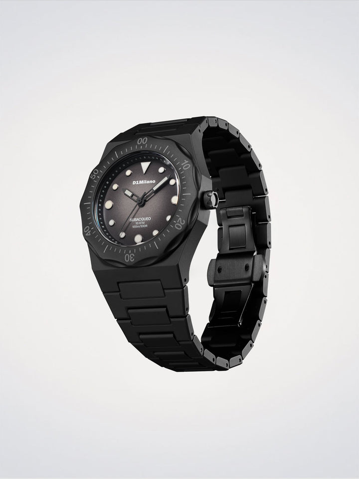 Montre de plongée D1 Milano Carbon Polycarbone 40,5 mm D1-PDBJ01