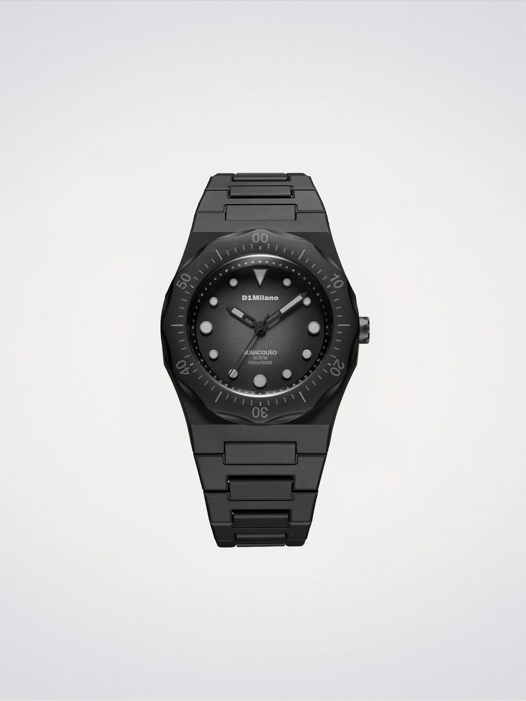 Montre de plongée D1 Milano Carbon Polycarbone 40,5 mm D1-PDBJ01